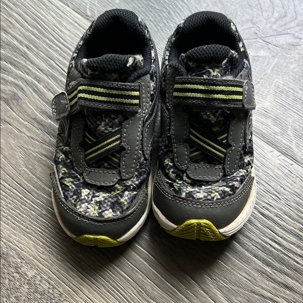 Saucony Kids Sneakers - Black and Yellow